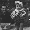 幼少期のピータンと父